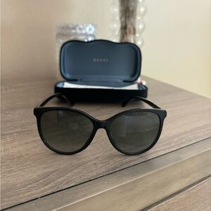 Gucci 57mm Cat Eye Sunglasses